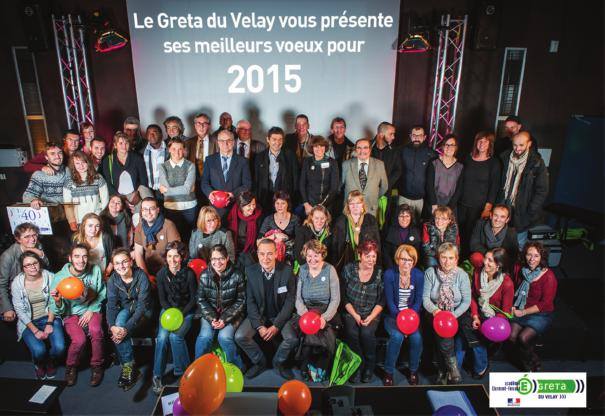 Voeux du Greta du Velay pour 2015